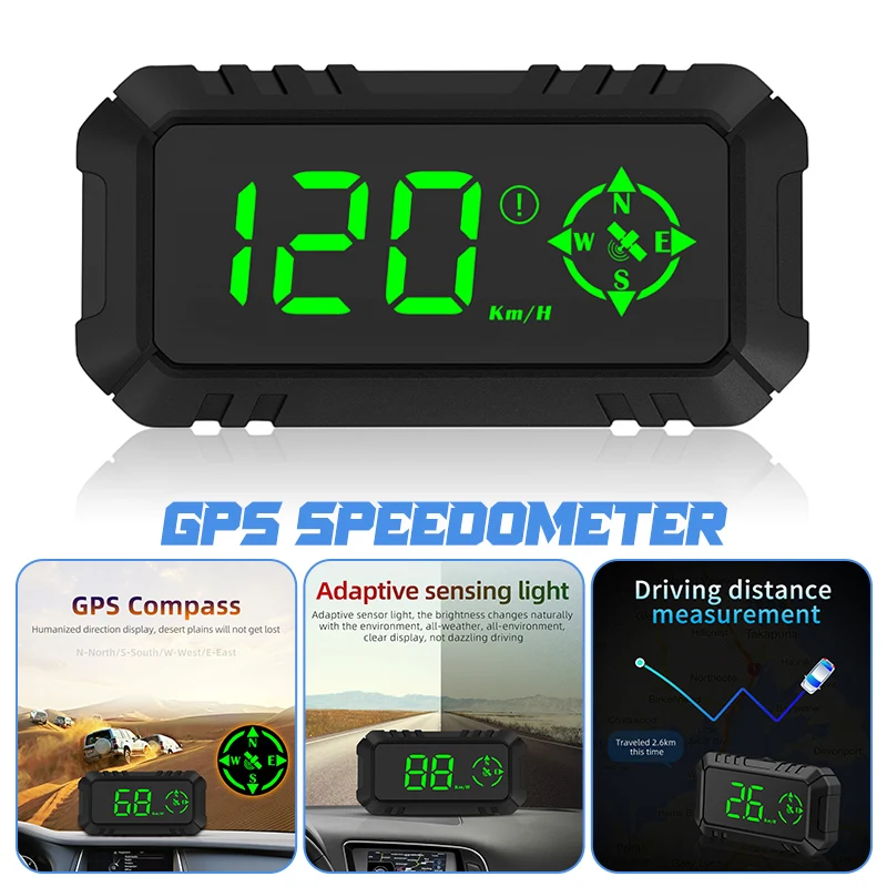 Car HUD Head-Up Display G7 GPS Speedometer Digital Display Over-Speed Alarm Universal Motorcycle Bus Truck Car Accessories
Car HUD Head-Up Display G7 GPS Speedometer Digital Display Over-Speed Alarm Universal Motorcycle Bus Truck Car Accessories
