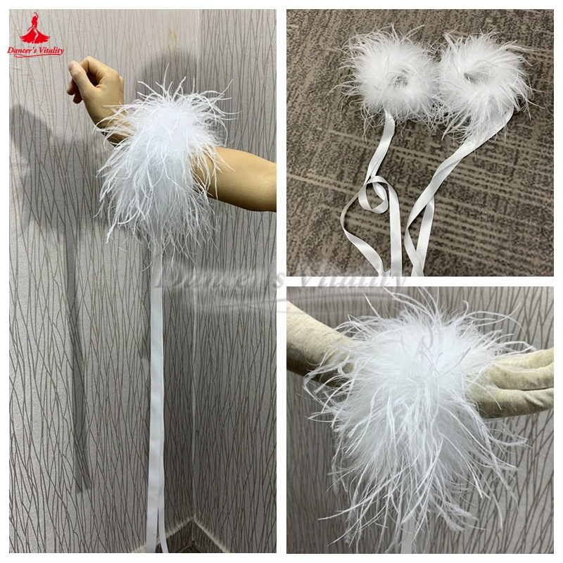Social Dance A Pair of Ostrich Feather Wrist Streamers Customize Waltz Foxtrot Tango Clothe Accessories for Perform and Contest
Social Dance A Pair of Ostrich Feather Wrist Streamers Customize Waltz Foxtrot Tango Clothe Accessories for Perform and Contest