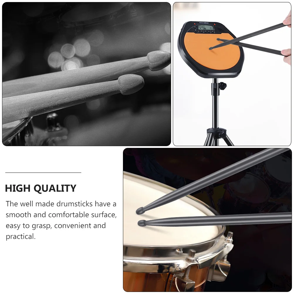 Drum Stick 5A Sticks Metal Drumstick Percussion Instrument Accessory Tool Practicing Drumsticks Practical 
Drum Stick 5A Sticks Metal Drumstick Percussion Instrument Accessory Tool Practicing Drumsticks Practical