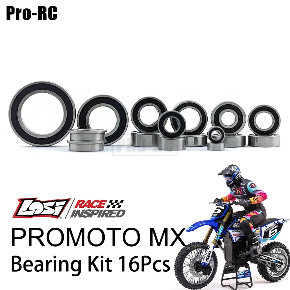 Комплект герметичных подшипников для мотоцикла Losi 1/4 Promoto-MX Promoto MX, 16 шт.
Комплект герметичных подшипников для мотоцикла Losi 1/4 Promoto-MX Promoto MX, 16 шт.