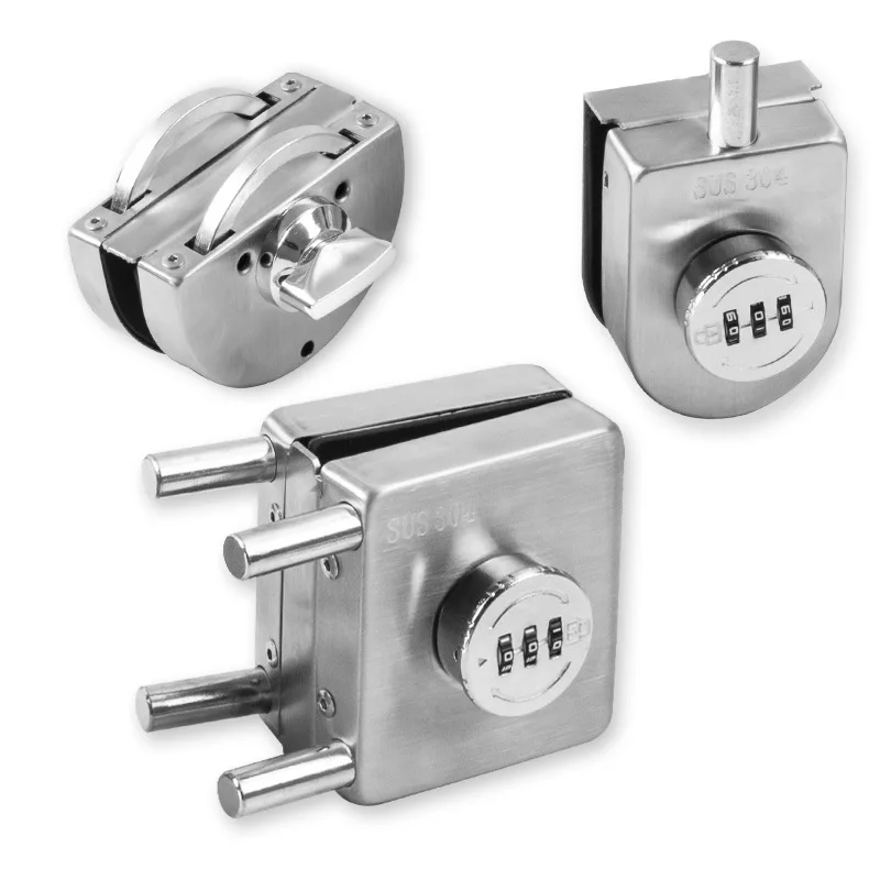 Glass Door Lock No Drill Round Password Lock Push Pull Door Stainless Steel Latch Office Floor Lock
Glass Door Lock No Drill Round Password Lock Push Pull Door Stainless Steel Latch Office Floor Lock