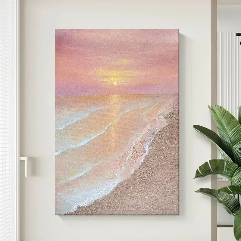 Wedding Gift Hand Painted Oil Painting On Canvas Sunrise Seascape For Home Wall Decor Hanging Mural For Living Room Bedroom
Wedding Gift Hand Painted Oil Painting On Canvas Sunrise Seascape For Home Wall Decor Hanging Mural For Living Room Bedroom