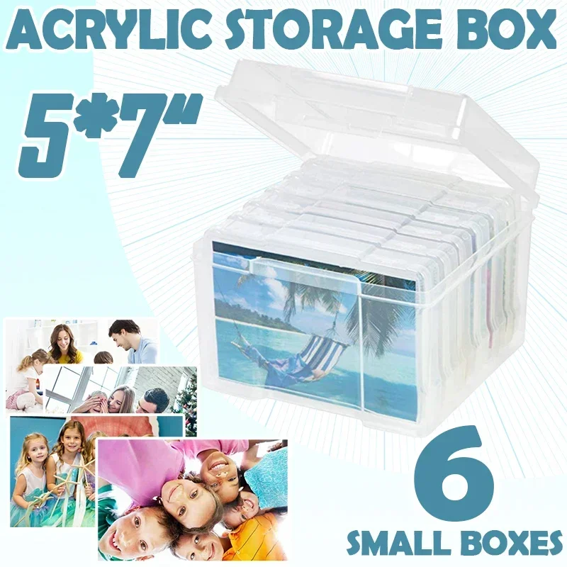 5x7 Inch Photo Storage Organizer Clear Plastic Multifunctional Photo Jewelry Hardware Parts Organizer Storage Box
5x7 Inch Photo Storage Organizer Clear Plastic Multifunctional Photo Jewelry Hardware Parts Organizer Storage Box