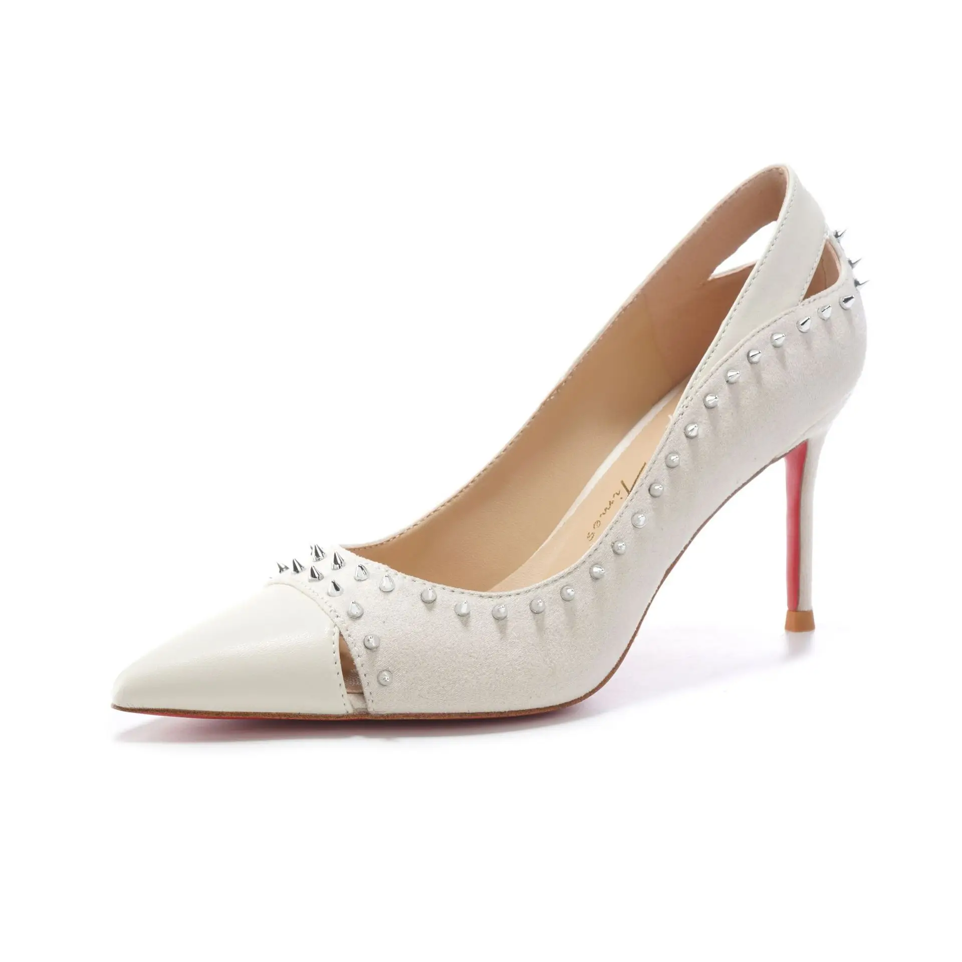 Элегантные женские туфли из натуральной кожи в стиле «звезды», сексуальные туфли-лодочки с острым носком, черные туфли на высоком каблуке с заклепками, свадебные женские туфли, модные.
Элегантные женские туфли из натуральной кожи в стиле «звезды», сексуальные туфли-лодочки с острым носком, черные туфли на высоком каблуке с заклепками, свадебные женские туфли, модные.