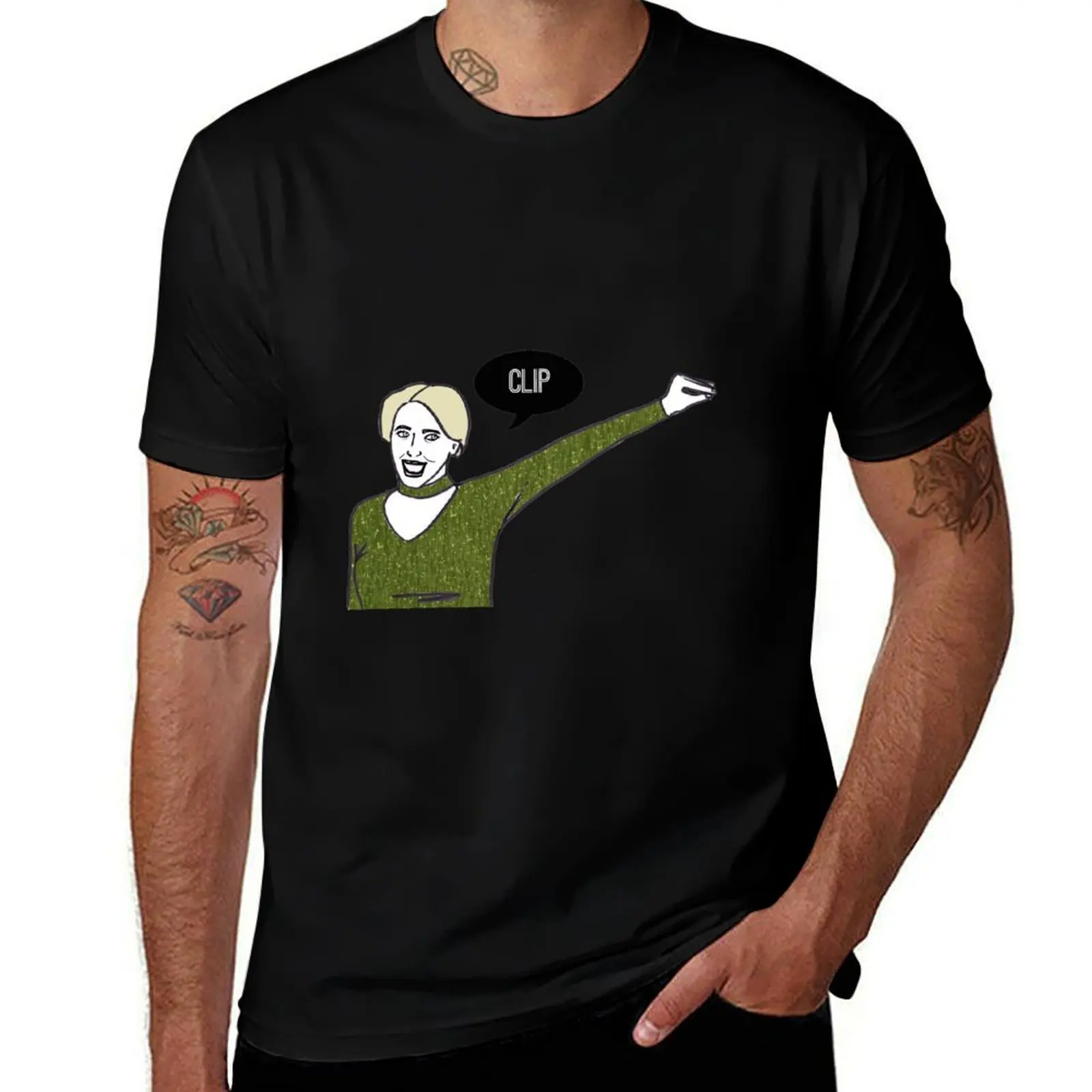 Clip T-Shirt man t shirts cotton man t shirt cotton T-Shirt
Clip T-Shirt man t shirts cotton man t shirt cotton T-Shirt