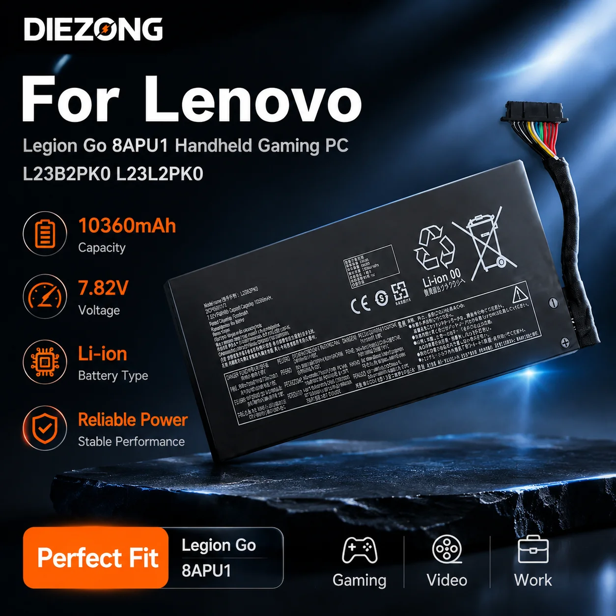 NEW In Stock For Lenovo Legion Go 8APU1 Handheld Gaming PC L23B2PK0 L23L2PK0 7.82V 10360mAh/81Wh L23M2PK0 Li-ion Battery
NEW In Stock For Lenovo Legion Go 8APU1 Handheld Gaming PC L23B2PK0 L23L2PK0 7.82V 10360mAh/81Wh L23M2PK0 Li-ion Battery