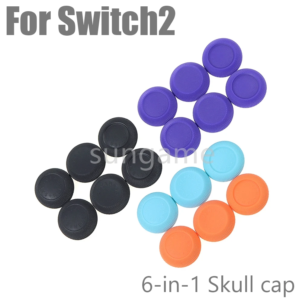 2sets For Nintendo Switch 2 Skull & Co. JoyCon Thumbstick Set Joystick Cap Thumb Grip Cover For NS2 Game Accessories
2sets For Nintendo Switch 2 Skull & Co. JoyCon Thumbstick Set Joystick Cap Thumb Grip Cover For NS2 Game Accessories