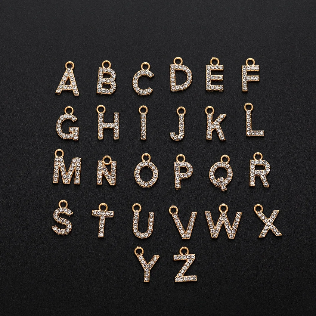50 шт./лот 13 мм кулон с буквенным английским алфавитом и кристаллами, подвески, золотые, подходят для изготовления ожерелья, браслета, брелоков
50 шт./лот 13 мм кулон с буквенным английским алфавитом и кристаллами, подвески, золотые, подходят для изготовления ожерелья, браслета, брелоков