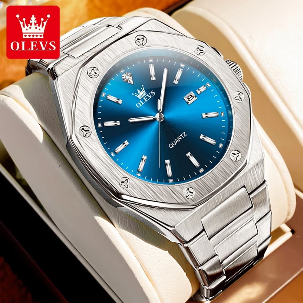 OLEVS 3613, мужские часы, модные роскошные оригинальные мужские кварцевые часы, многофункциональные, с большим циферблатом, водонепроницаемые, светящиеся, брендовые мужские часы
OLEVS 3613, мужские часы, модные роскошные оригинальные мужские кварцевые часы, многофункциональные, с большим циферблатом, водонепроницаемые, светящиеся, брендовые мужские часы