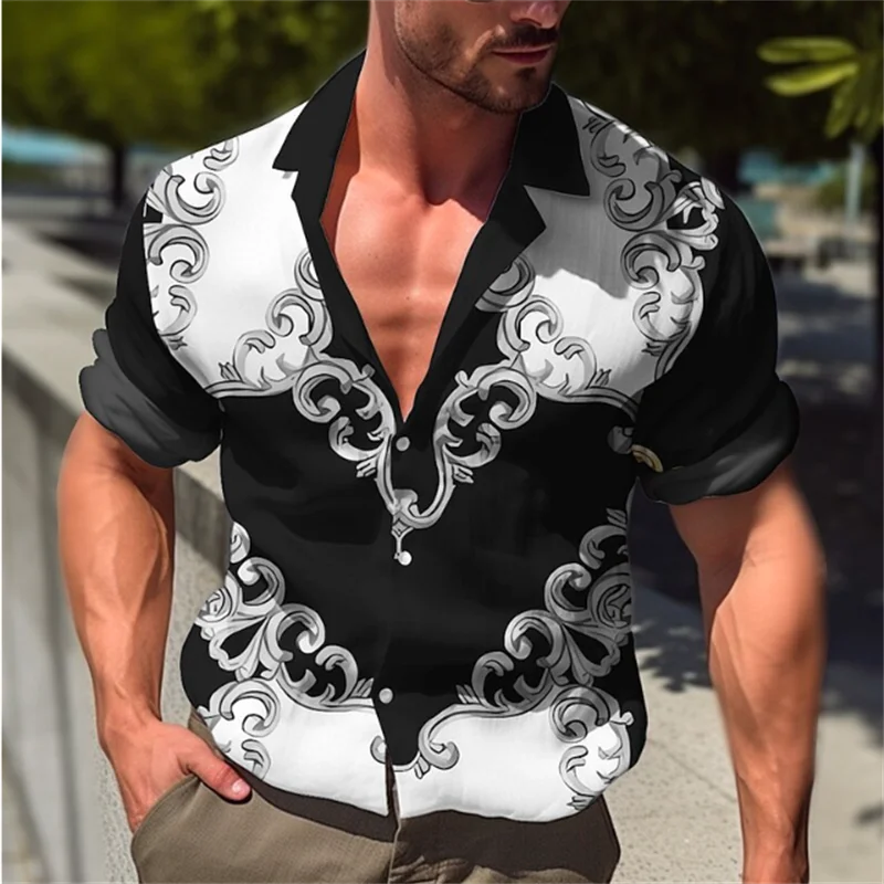 2026 Men's Long Sleeve Button Shirt Fashion Luxury New Designer Design Apparel Music Flower HD Pattern Soft And Comfortable
2026 Men's Long Sleeve Button Shirt Fashion Luxury New Designer Design Apparel Music Flower HD Pattern Soft And Comfortable