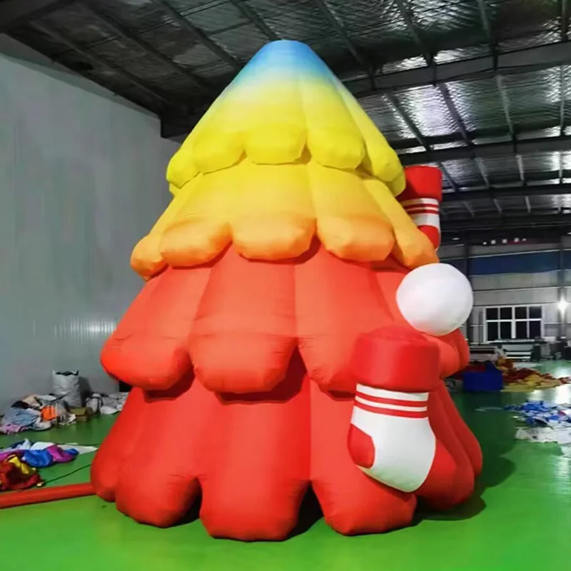 Большая надувная рождественская елка с воздуходувкой для квадратных торговых центров на открытом воздухе - реквизит для украшения праздничных мероприятий
Большая надувная рождественская елка с воздуходувкой для квадратных торговых центров на открытом воздухе - реквизит для украшения праздничных мероприятий