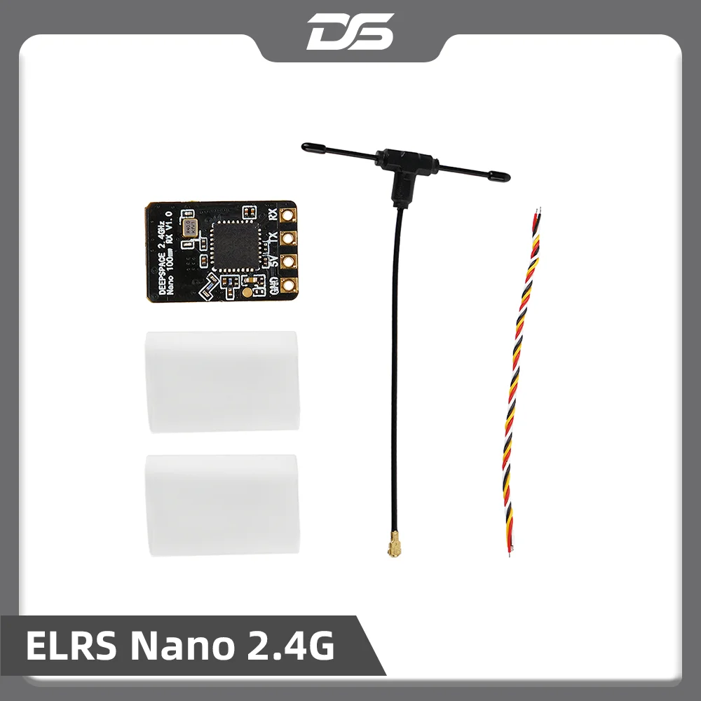 Приемник DeepSpace ELRS Nano 2.4G PA100 ExpressLRS 2.4G 100 мВт, аксессуары для FPV-квадрокоптеров и дронов
Приемник DeepSpace ELRS Nano 2.4G PA100 ExpressLRS 2.4G 100 мВт, аксессуары для FPV-квадрокоптеров и дронов