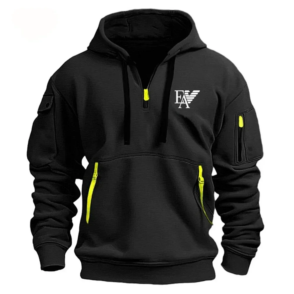 Autumn and winter new fashion men's printed loose pullover hoodie leisure sports fitness jogging multi-pocket zipper hoodie
Autumn and winter new fashion men's printed loose pullover hoodie leisure sports fitness jogging multi-pocket zipper hoodie