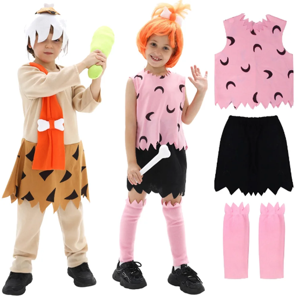 Fancy Dress Funny Primitive Man Cosplay For Boys Girls Clothing Cartoon Savages Stage Costume Teen 6 to 14 Years Party Outfits
Fancy Dress Funny Primitive Man Cosplay For Boys Girls Clothing Cartoon Savages Stage Costume Teen 6 to 14 Years Party Outfits
