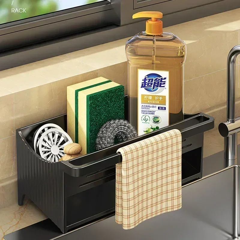 Kitchen Sink Rack with Self-draining Tray Sponge Rag Organizer Bathroom Cosmetic Holder Bathroom Shelf Kitchen Accessories Rack
Kitchen Sink Rack with Self-draining Tray Sponge Rag Organizer Bathroom Cosmetic Holder Bathroom Shelf Kitchen Accessories Rack
