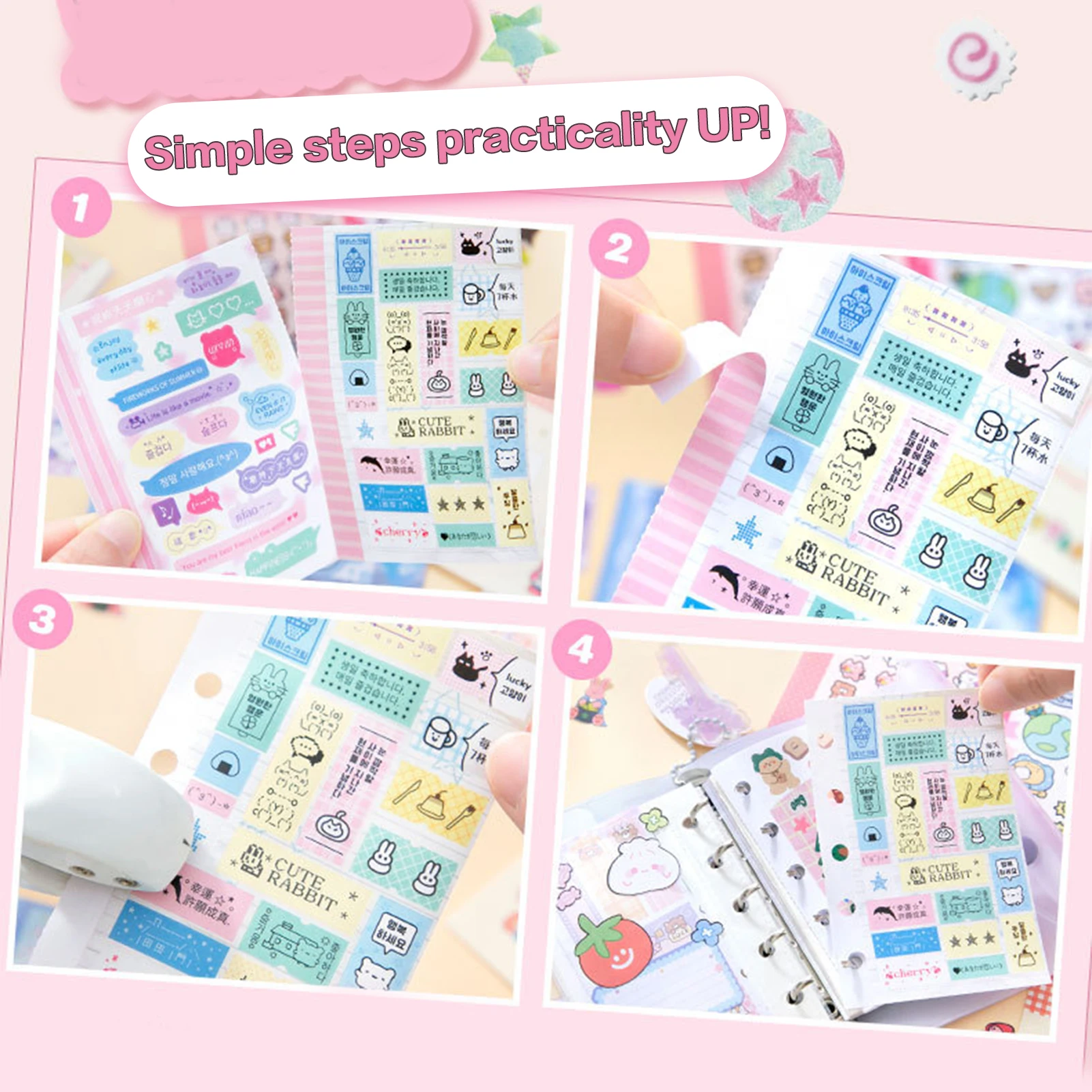 Funny DIY Scrapbooking Cute Cartoon Die-cut Sticker Book Trendy DIY Craft Ins Style Decorative Sticker for Journal Diary Planner
Funny DIY Scrapbooking Cute Cartoon Die-cut Sticker Book Trendy DIY Craft Ins Style Decorative Sticker for Journal Diary Planner