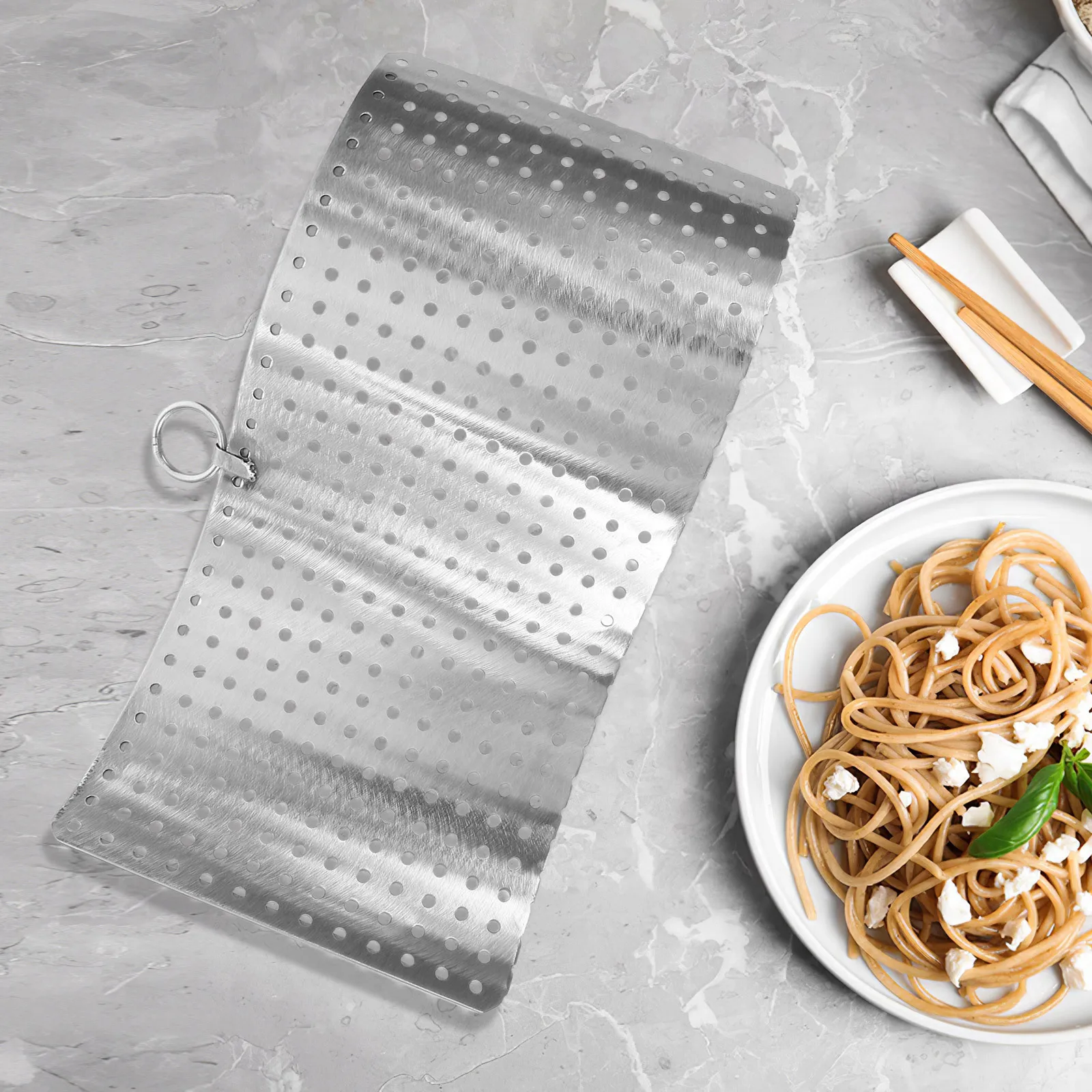 Noodles Pot Cooking Insert 15.13x7.94inch S Shape Stainless Steel Divider Plate for Multi Compartment Pasta Cooker Stove Top Pot
Noodles Pot Cooking Insert 15.13x7.94inch S Shape Stainless Steel Divider Plate for Multi Compartment Pasta Cooker Stove Top Pot