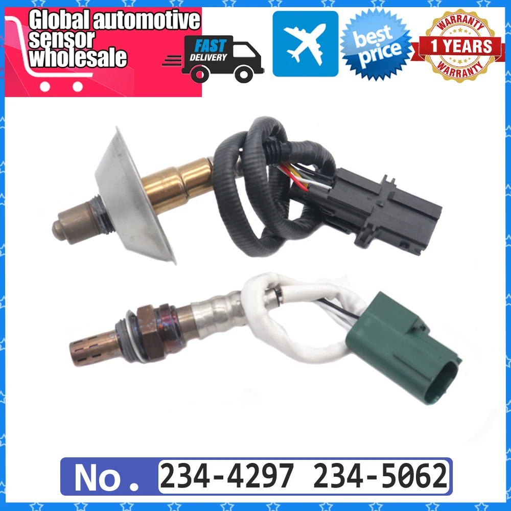2PC Upstream&Downstream Air Fuel Ratio Lambda O2 Oxygen Sensor For Nissan Frontier 05-11 2344297 2345062 226A0-EA200 22693-EA000
2PC Upstream&Downstream Air Fuel Ratio Lambda O2 Oxygen Sensor For Nissan Frontier 05-11 2344297 2345062 226A0-EA200 22693-EA000