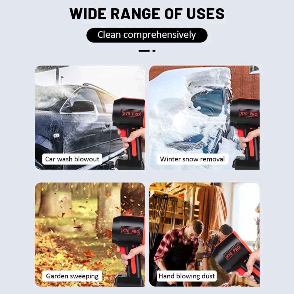 70mm Powerful Mini Turbo Jet Fan Air Blower,Max 2800g Thrust Car Washing Snow Blowing Leaf Blower for Delwat/Makita NO Battery
70mm Powerful Mini Turbo Jet Fan Air Blower,Max 2800g Thrust Car Washing Snow Blowing Leaf Blower for Delwat/Makita NO Battery