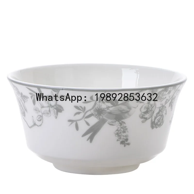Xl bowl and chopsticks suitfor home high-looking ceramic tableware suit bone china dishes wholesale
Xl bowl and chopsticks suitfor home high-looking ceramic tableware suit bone china dishes wholesale