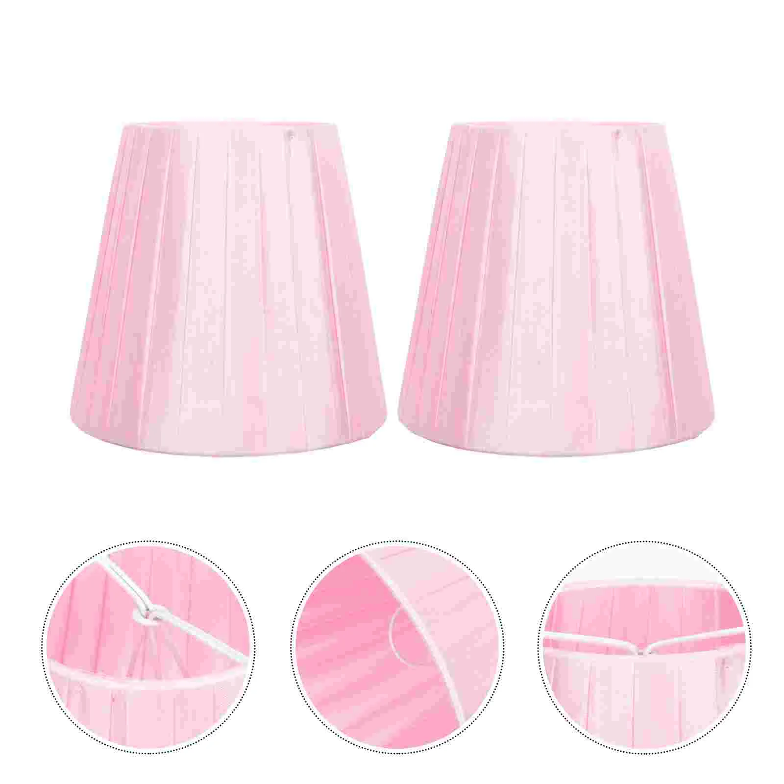 2 Pcs Lampshade Light Accessory Cloth Desk Decorations Vintage Fabric Ceiling Cover Craft Covers
2 Pcs Lampshade Light Accessory Cloth Desk Decorations Vintage Fabric Ceiling Cover Craft Covers