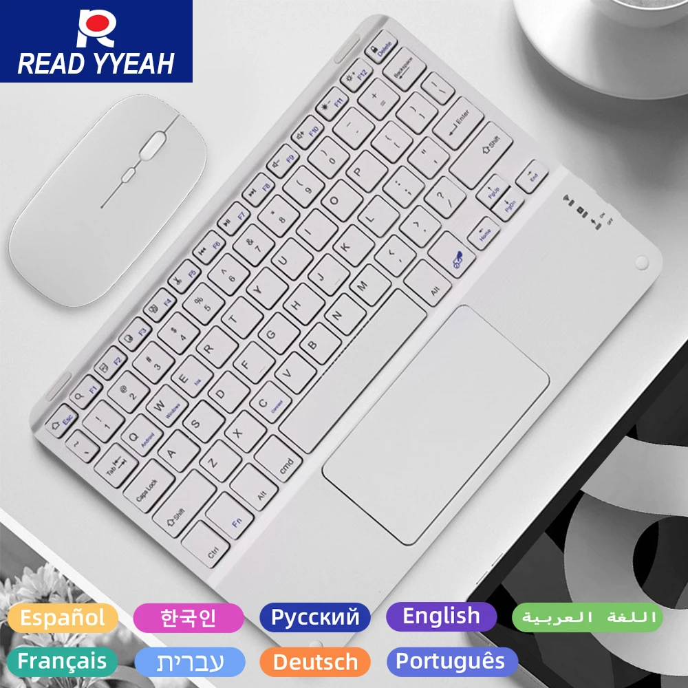 2025 Новая Bluetooth-клавиатура для Android IOS Windows iPad Samsung Xiaomi Планшеты Телефон ПК Мини-сенсорная беспроводная клавиатура с мышью
2025 Новая Bluetooth-клавиатура для Android IOS Windows iPad Samsung Xiaomi Планшеты Телефон ПК Мини-сенсорная беспроводная клавиатура с мышью