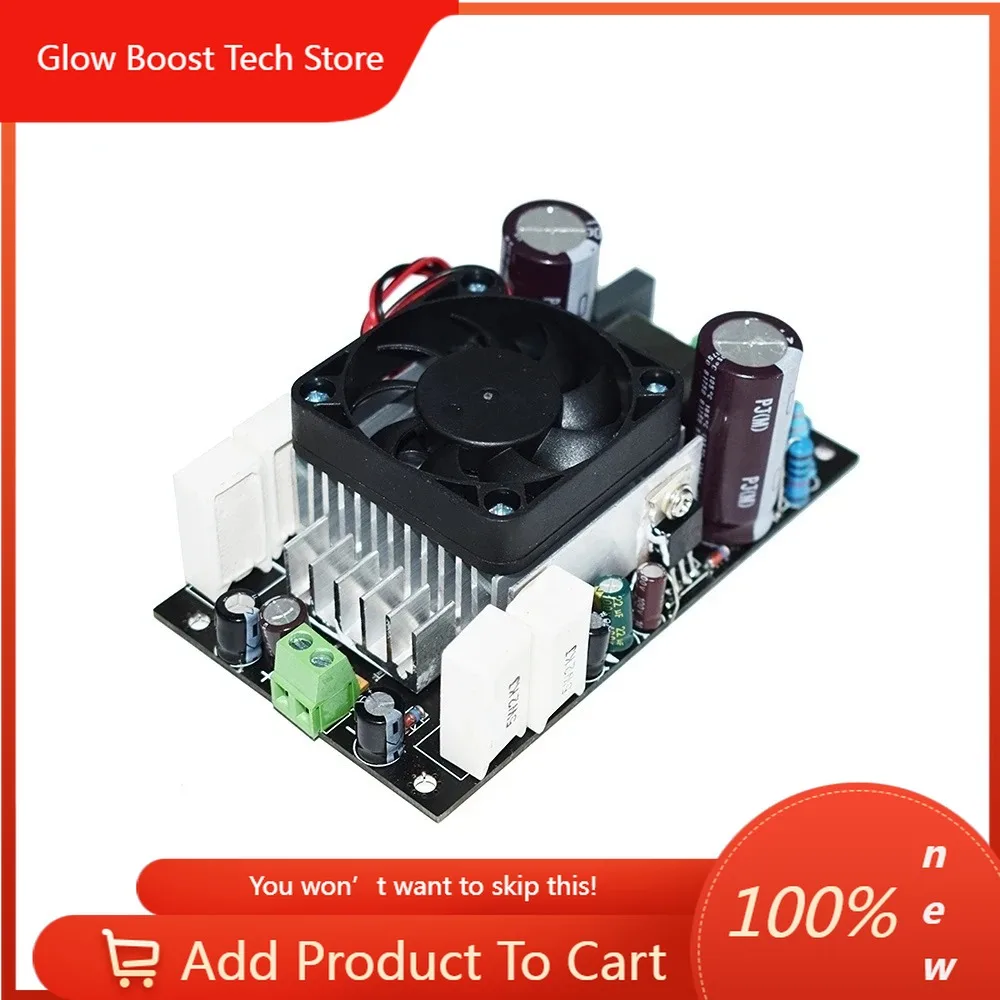 NYHIFI Power Original IRS2092 1000W Digital power amplifier board Class D Subwoofer Full Frequency Amp Board With FAN
NYHIFI Power Original IRS2092 1000W Digital power amplifier board Class D Subwoofer Full Frequency Amp Board With FAN