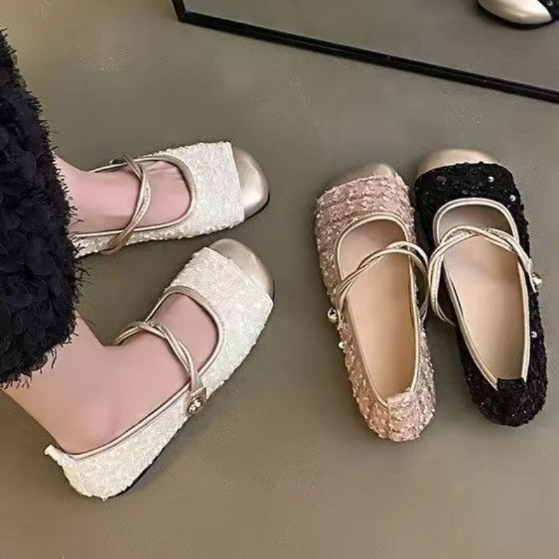 Women's Mary Jane Flats Bow Accent Korean Fashion 2026 Spring Fall Comfortable Walking Shoes
Women's Mary Jane Flats Bow Accent Korean Fashion 2026 Spring Fall Comfortable Walking Shoes