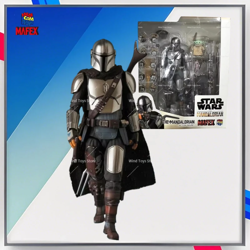 100% Original Mafex 129 The Mandalorian 1.0 Anime Action Figures Model Toys Collection Figure in Stock Gifts
100% Original Mafex 129 The Mandalorian 1.0 Anime Action Figures Model Toys Collection Figure in Stock Gifts