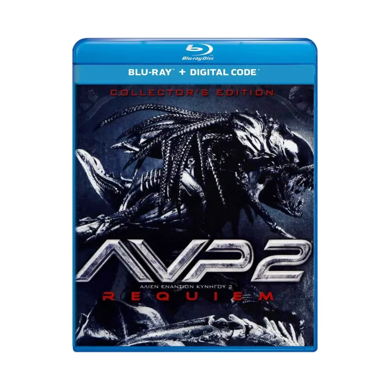 BD Blu-ray action sci-fi movie Alien vs Predator 1 and 2 high definition 2 disc box
BD Blu-ray action sci-fi movie Alien vs Predator 1 and 2 high definition 2 disc box