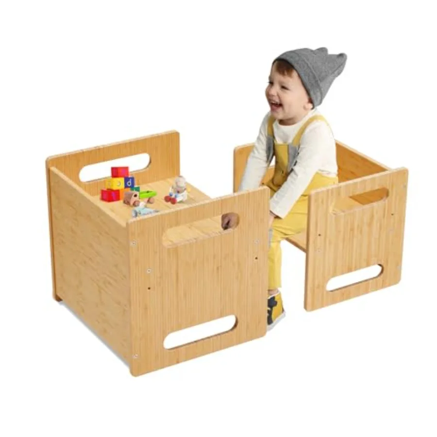 Montessori Table and Chair Set Bamboo Wood Weaning Table and Chair Set Montessori Furniture for Reading Dining Playing
Montessori Table and Chair Set Bamboo Wood Weaning Table and Chair Set Montessori Furniture for Reading Dining Playing