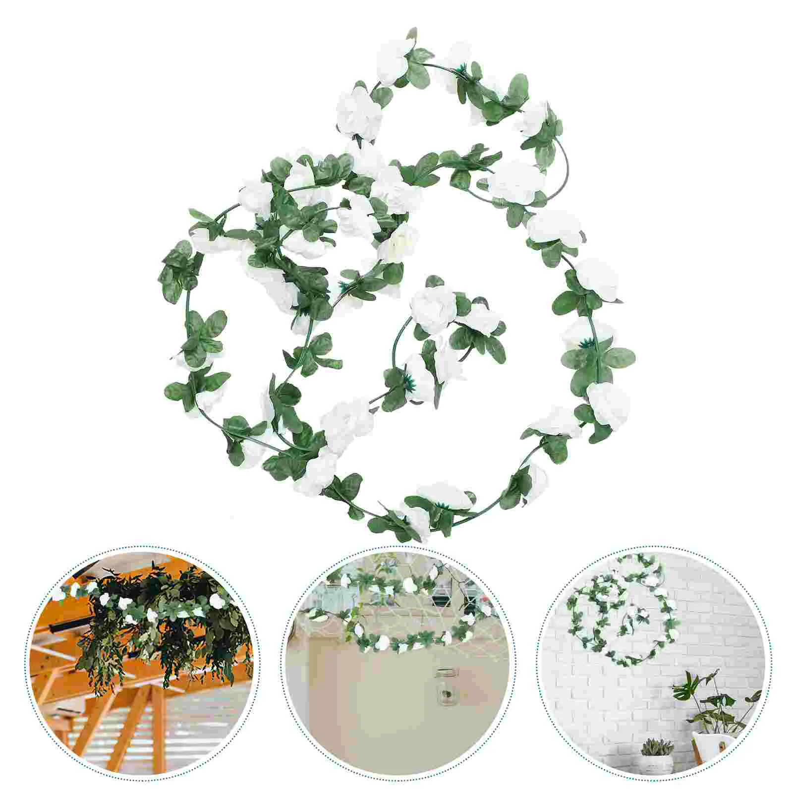 6 Pcs Garland Simulated Rose Rattan Indoor Plants Artificial Decorative Vine Flowers
6 Pcs Garland Simulated Rose Rattan Indoor Plants Artificial Decorative Vine Flowers