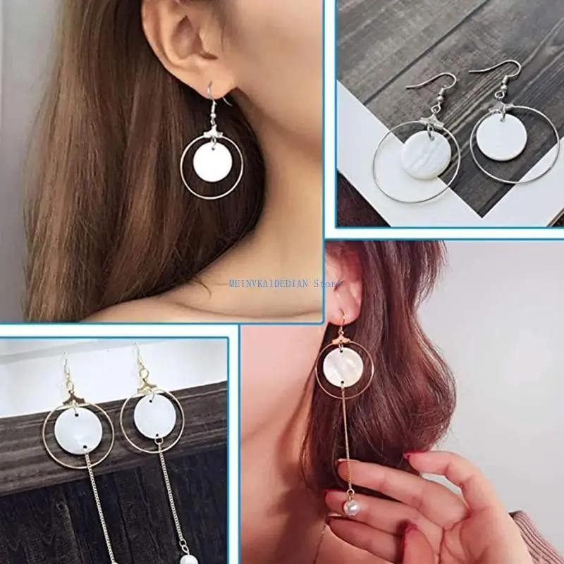C1FE Mix Stainless Steel Ear Wire Earring Hooks Findings for DIY Jewellery Access
C1FE Mix Stainless Steel Ear Wire Earring Hooks Findings for DIY Jewellery Access