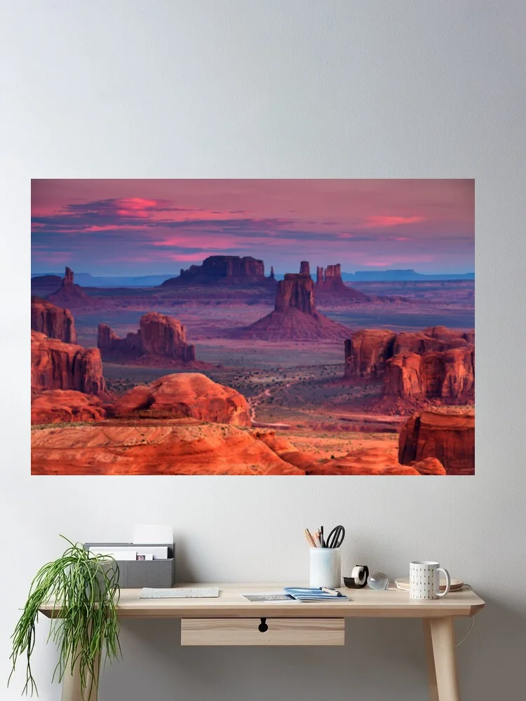 Hunts Mesa Monument Valley Utah Arizona Photo Canvas POSTER ,Home Decor Wall art painting
Hunts Mesa Monument Valley Utah Arizona Photo Canvas POSTER ,Home Decor Wall art painting