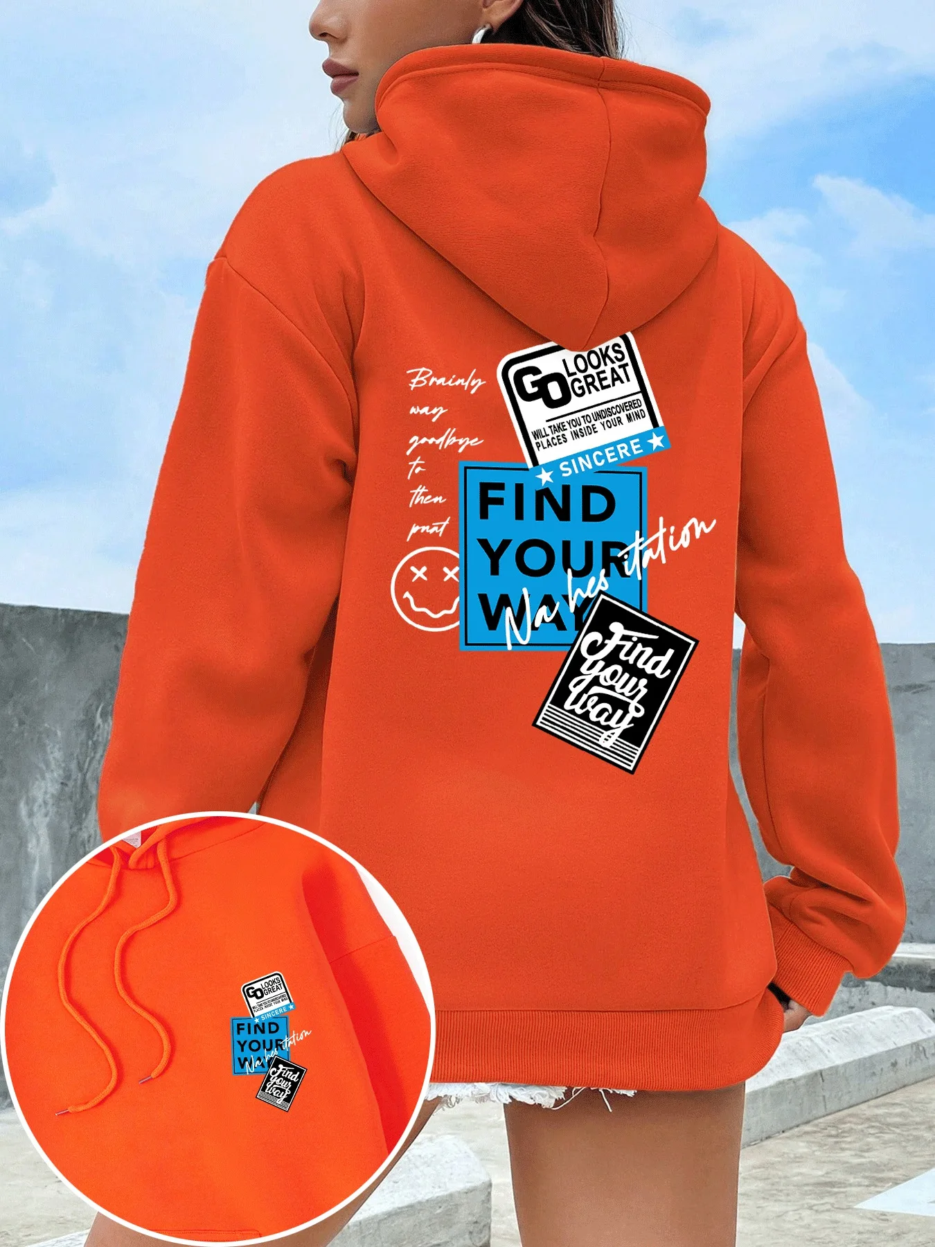 Find Your Way Inspirational Quotes Pattern Hoodies Women Casual Comics Clothing Harajuku Y2K Hoody Autumn Fleece Streetwear
Find Your Way Inspirational Quotes Pattern Hoodies Women Casual Comics Clothing Harajuku Y2K Hoody Autumn Fleece Streetwear