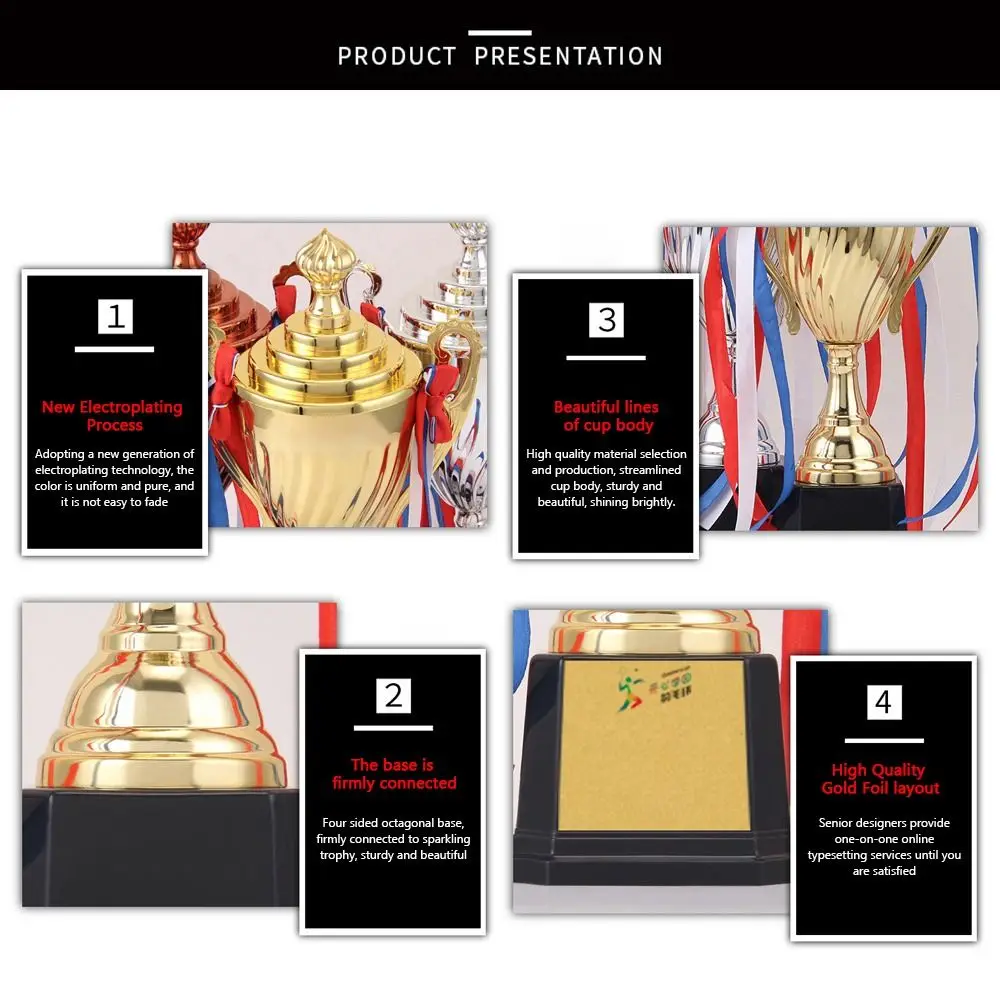 Supply 29/33/37/40/46/51CM Trophy Cup Large Size Metal Model Winner Cup With Lid Small Size Champion Trophy School Rewarding
Supply 29/33/37/40/46/51CM Trophy Cup Large Size Metal Model Winner Cup With Lid Small Size Champion Trophy School Rewarding