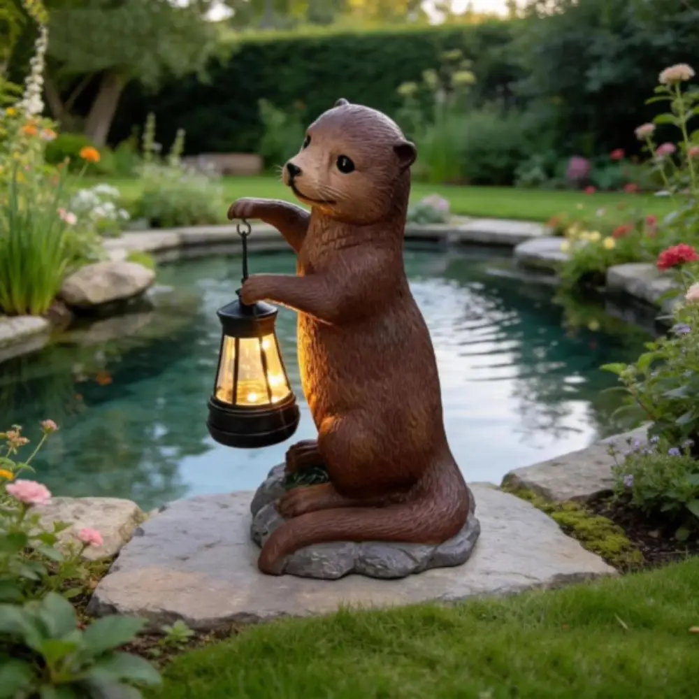 Solar Powered Solar Frog Lantern Waterproof Resin Animal Figurine Solar Garden Statue Pathway Decor LED Light Outdoor Yard Decor
Solar Powered Solar Frog Lantern Waterproof Resin Animal Figurine Solar Garden Statue Pathway Decor LED Light Outdoor Yard Decor