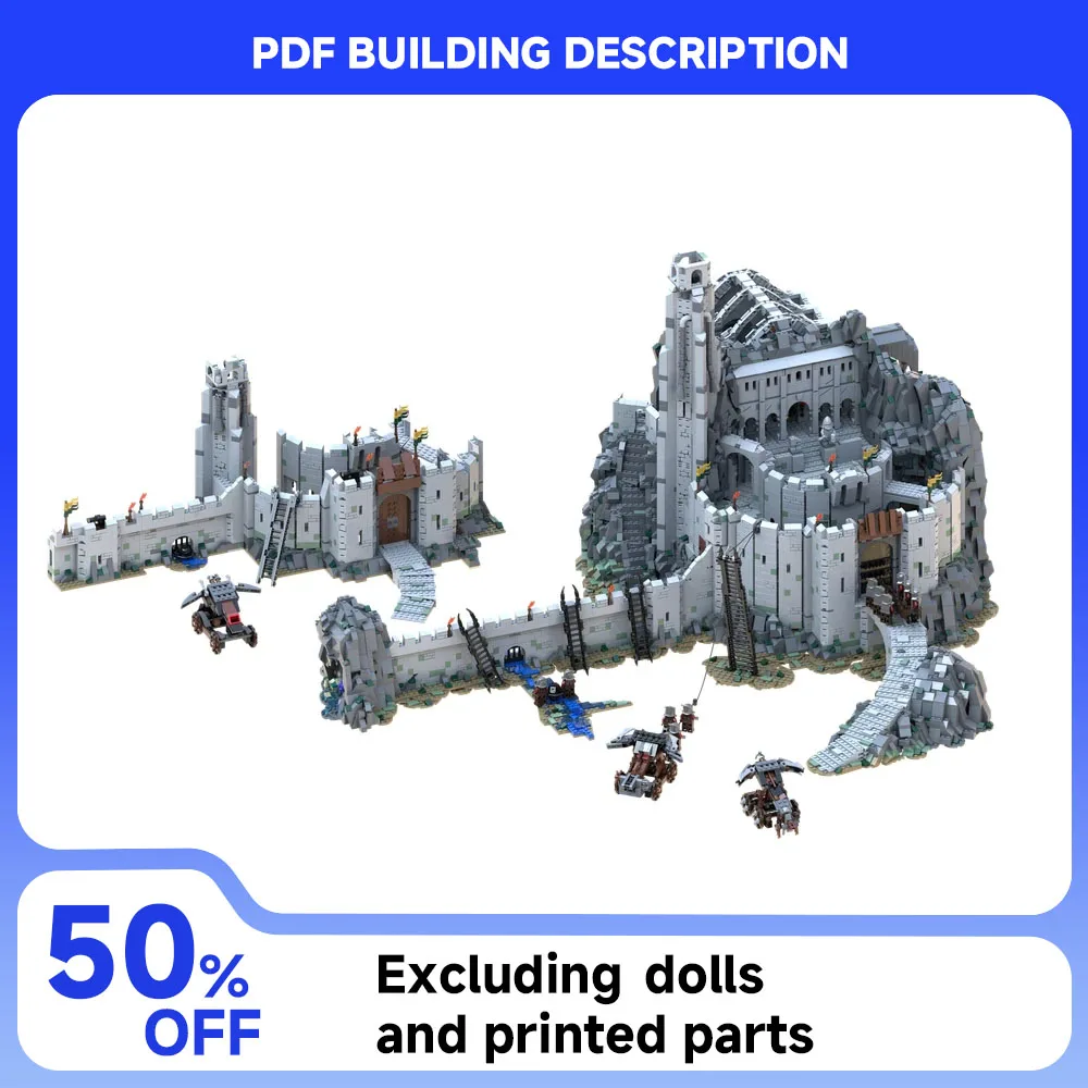 MOC Classic Movie Architecture Fantasy Helmet Abyss Castle Model Building Blocks DIY Modular Assembly Toy Adult Collectible Gift
MOC Classic Movie Architecture Fantasy Helmet Abyss Castle Model Building Blocks DIY Modular Assembly Toy Adult Collectible Gift