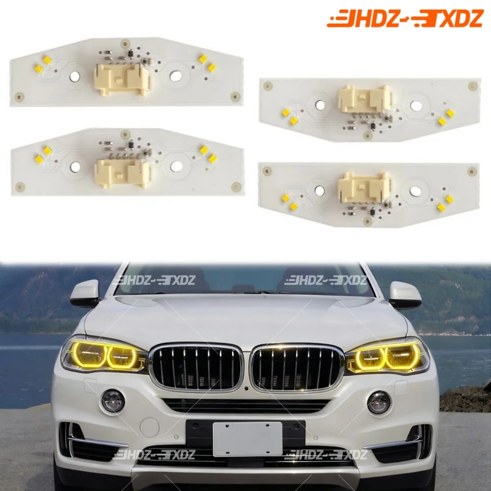 Yellow DRL LED Boards Angel Eyes Amber Blue Red For BMW X5 X6 F15 F16 2014-2019 LED Headlight Daytime Running Light Chips Module
Yellow DRL LED Boards Angel Eyes Amber Blue Red For BMW X5 X6 F15 F16 2014-2019 LED Headlight Daytime Running Light Chips Module