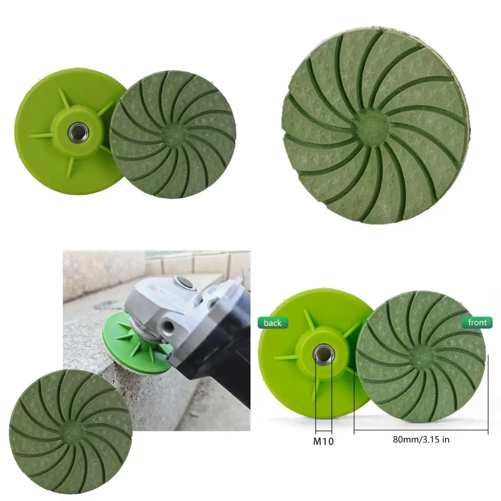 80mm Emery Resin Grinding Disc For 100Type Grinder Efficient Polishing And Smoothing Of Stone Tile Marble Edges high quality
80mm Emery Resin Grinding Disc For 100Type Grinder Efficient Polishing And Smoothing Of Stone Tile Marble Edges high quality