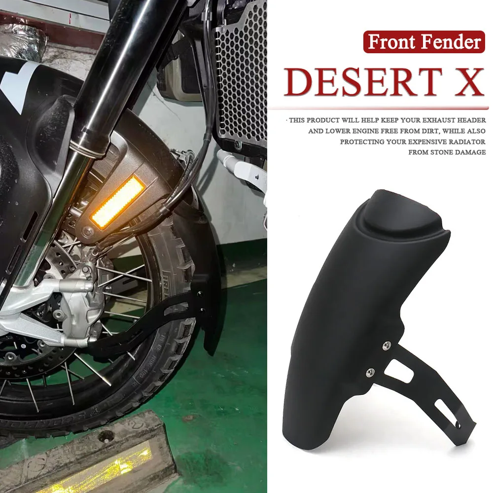 DESERT X Motorcycle Accessories Front Fender Mudguard Extender Extension 3 colors Fit For Ducati Desert X DesertX 2022 2023 2024
DESERT X Motorcycle Accessories Front Fender Mudguard Extender Extension 3 colors Fit For Ducati Desert X DesertX 2022 2023 2024