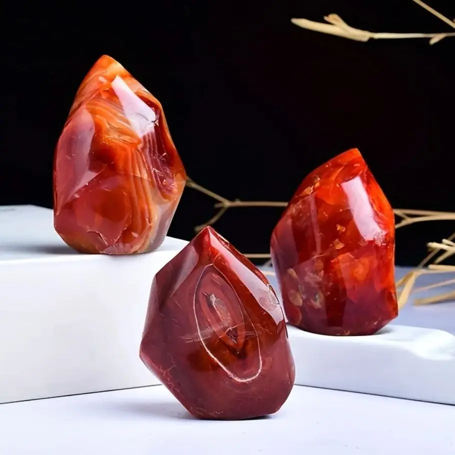 1pc Natural Red Agate Crystal Torch Hand Polished Hexagonal Mineral Specimen Quartz Gift for Collectors Aquarium Decoration
1pc Natural Red Agate Crystal Torch Hand Polished Hexagonal Mineral Specimen Quartz Gift for Collectors Aquarium Decoration
