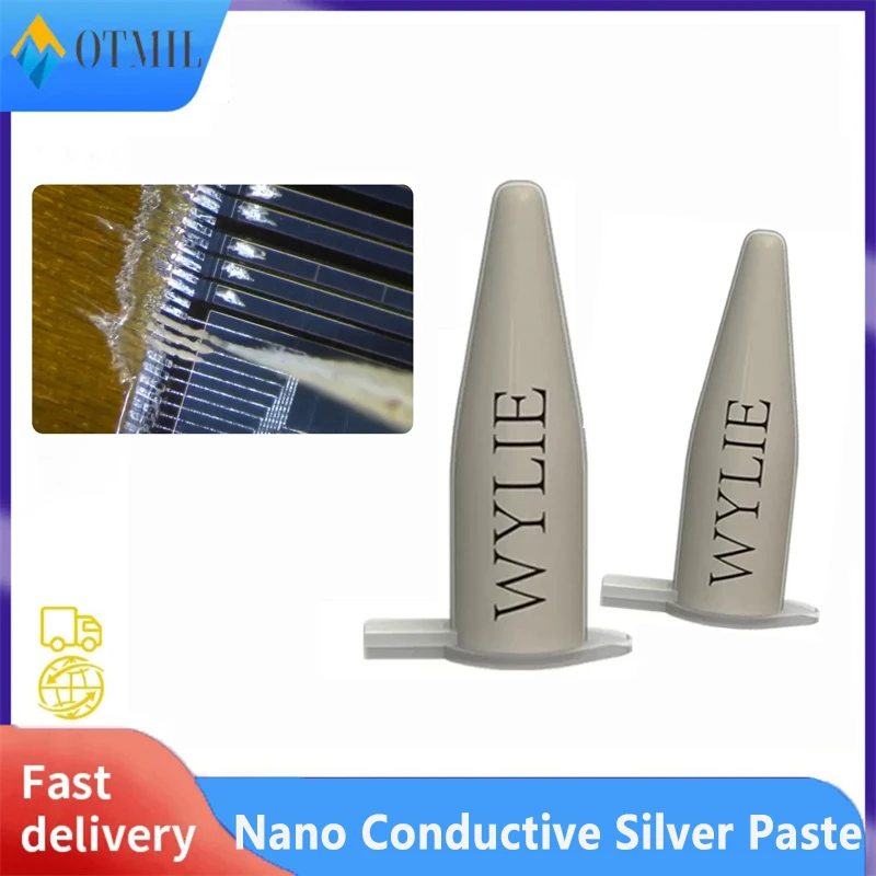 WYLIE Nano Conductive Silver Paste For Mobile Phone Screen Yellow Green White Circuits Caused Water Ingress Damaged Repair Tools
WYLIE Nano Conductive Silver Paste For Mobile Phone Screen Yellow Green White Circuits Caused Water Ingress Damaged Repair Tools
