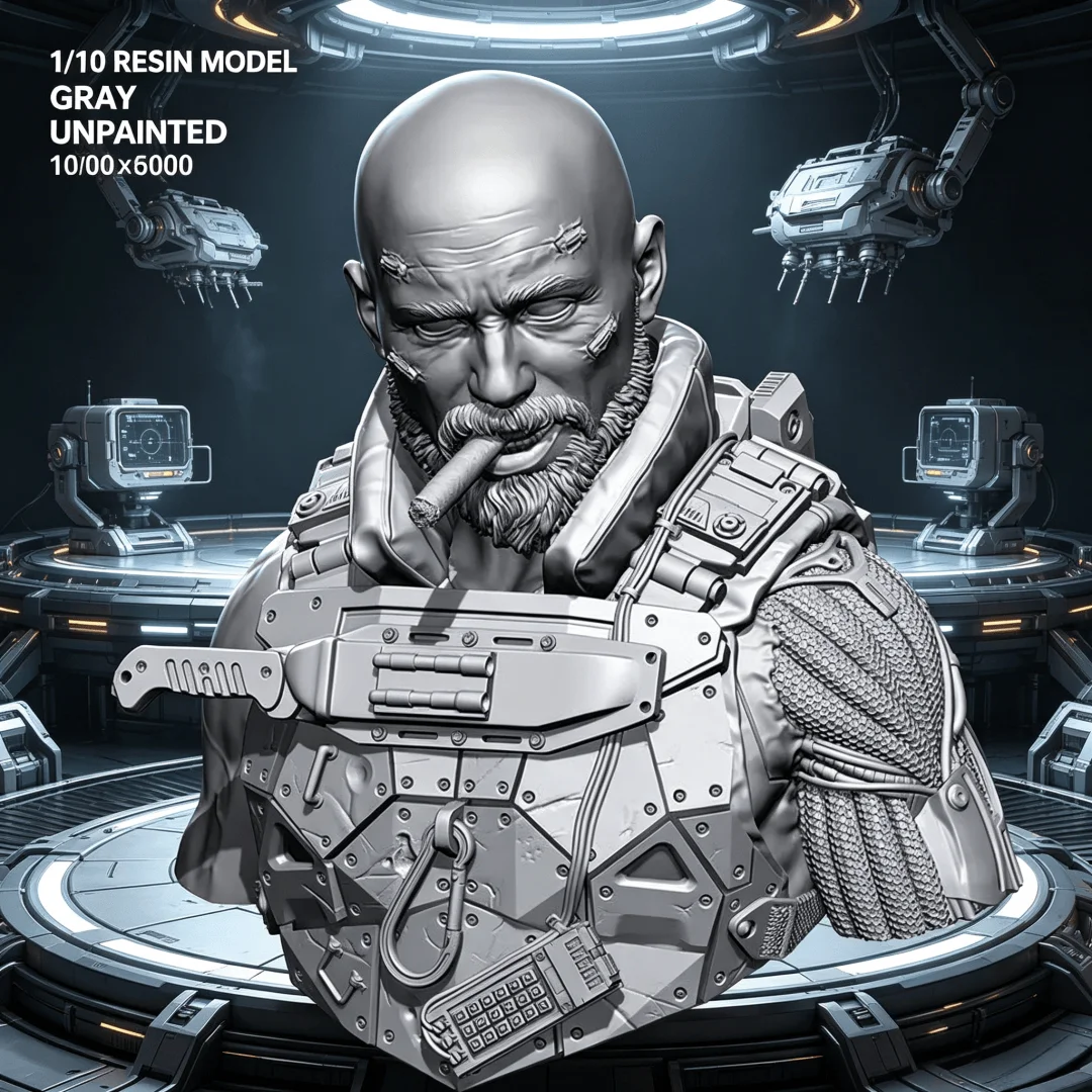 Cyber Style Warrior, Die-casting Resin Model, GK, Resin Bust, Needs To Be Assembled, Unpainted
Cyber Style Warrior, Die-casting Resin Model, GK, Resin Bust, Needs To Be Assembled, Unpainted