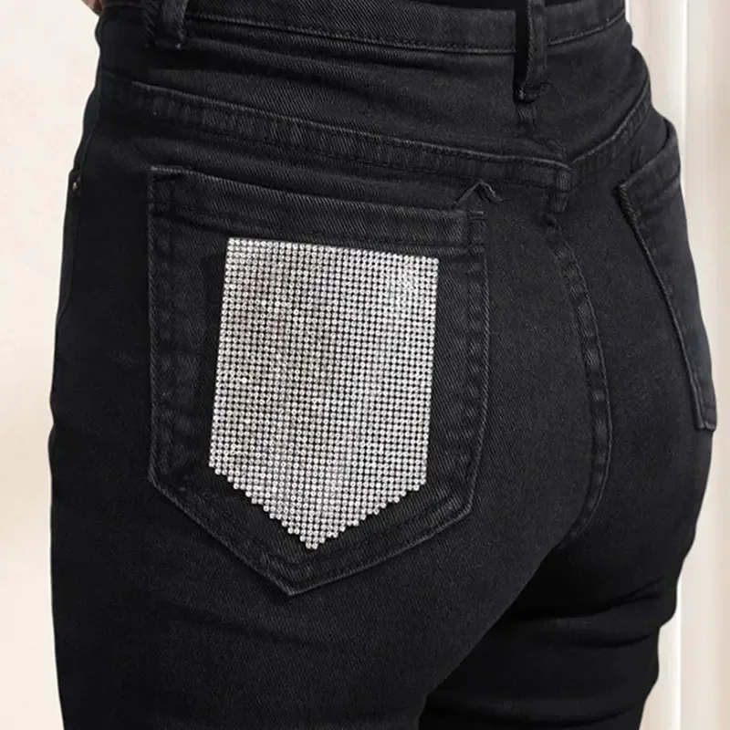 5PCS Pocket Rhinestone Patch Clothing Badge Epaulette Jeans Pocket Luxury Bling Crystal Hot Stamping Applique DIY Decoration
5PCS Pocket Rhinestone Patch Clothing Badge Epaulette Jeans Pocket Luxury Bling Crystal Hot Stamping Applique DIY Decoration