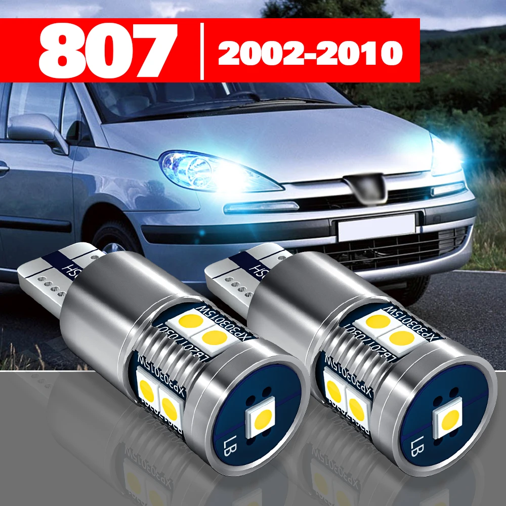 For Peugeot 807 2002-2010 2pcs LED Parking Light Clearance Lamp Accessories 2003 2004 2005 2006 2007 2008 2009
For Peugeot 807 2002-2010 2pcs LED Parking Light Clearance Lamp Accessories 2003 2004 2005 2006 2007 2008 2009