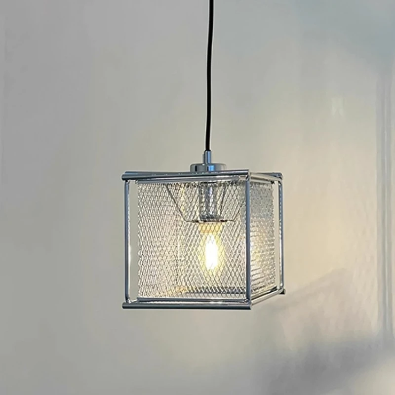 Modern Silver Iron Mesh Bauhaus LED Pendant Lamp American Industrial Style Restaurant Dining Table Lighting Home Decoration Lamp
Modern Silver Iron Mesh Bauhaus LED Pendant Lamp American Industrial Style Restaurant Dining Table Lighting Home Decoration Lamp