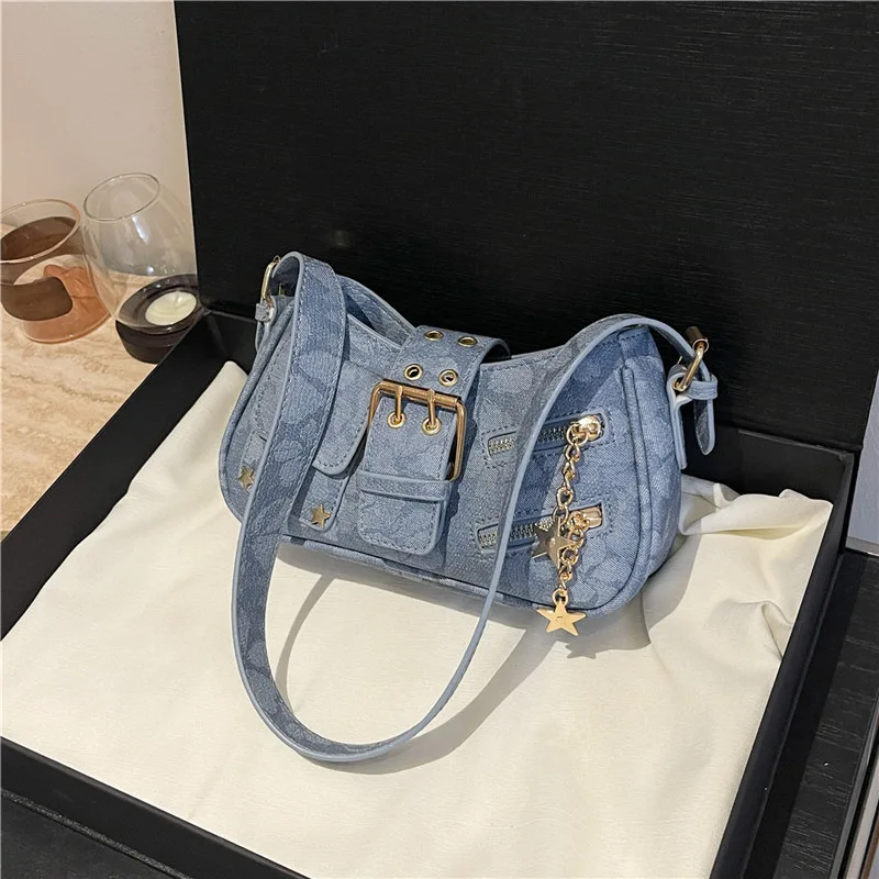 2025 French Style Underarm Bag - Chic Vintage Studded Motorcycle Crossbody Purse, Edgy Yet Elegant Shoulder Bag for Women
2025 French Style Underarm Bag - Chic Vintage Studded Motorcycle Crossbody Purse, Edgy Yet Elegant Shoulder Bag for Women