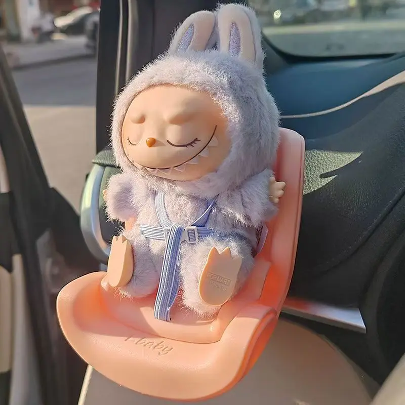 Labubu Doll Safety Seat Kawaii Ob11 Doll Plush Seat for Car Air-conditioning&Console Decoration Stable Dolls' Seat for Car
Labubu Doll Safety Seat Kawaii Ob11 Doll Plush Seat for Car Air-conditioning&Console Decoration Stable Dolls' Seat for Car