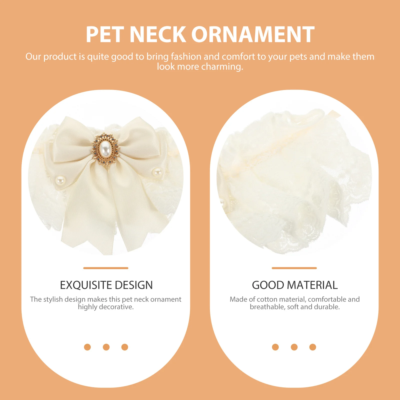 Pet Scarf Cat Neck Decoration Kitten Collars Cute Small Dog Necklace Wedding Accessories Rabbit
Pet Scarf Cat Neck Decoration Kitten Collars Cute Small Dog Necklace Wedding Accessories Rabbit